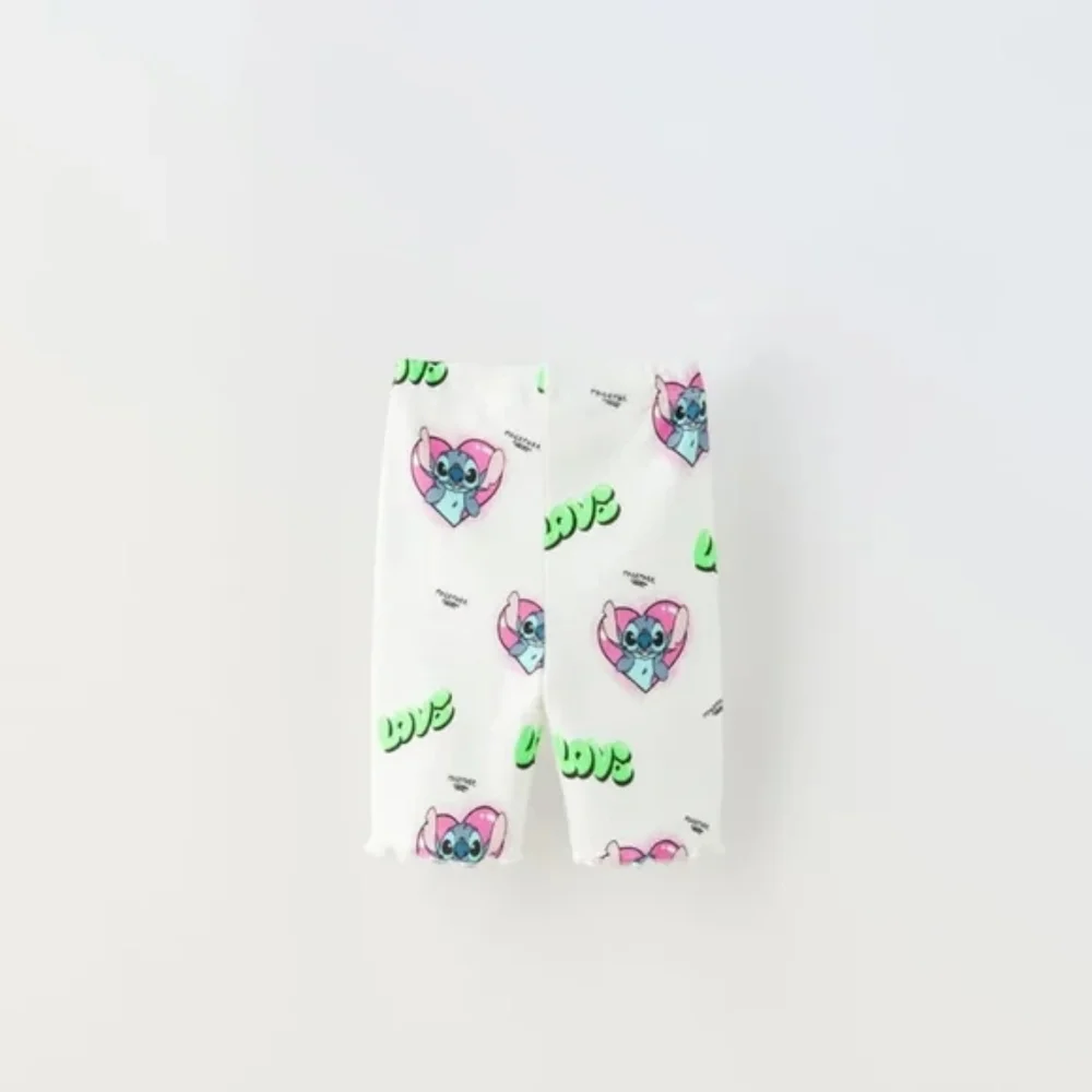 ZARA STITCH LOVE DISNEY BIKE SHORTS